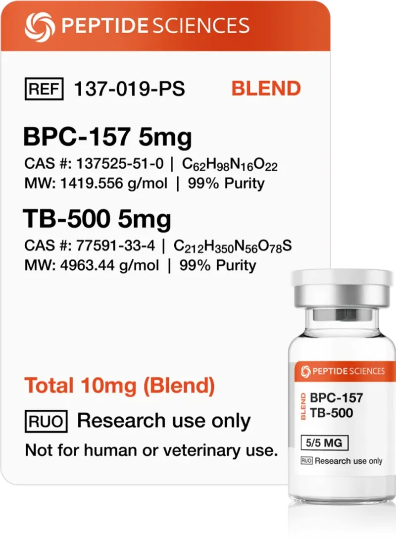 BPC-157, TB-500 10mg (Mistura)