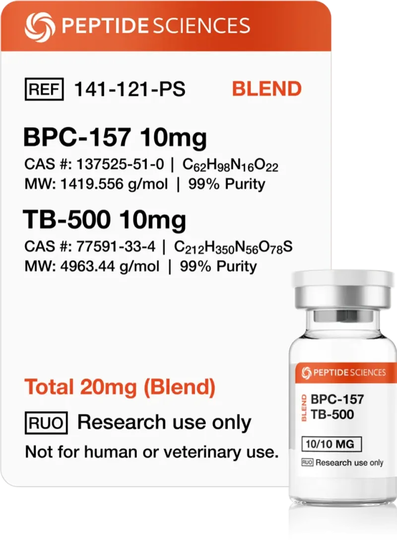 BPC-157, TB-500 20mg (Mistura)