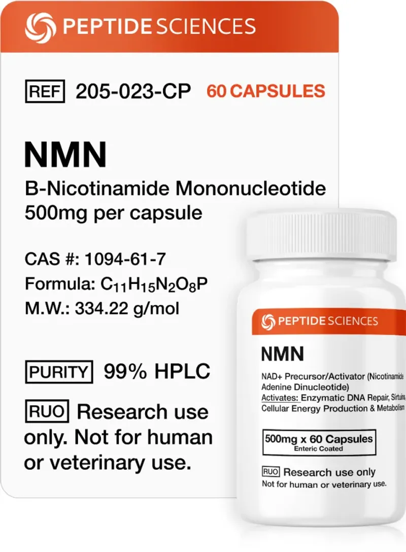 NMN 500mg (60 Cápsulas)