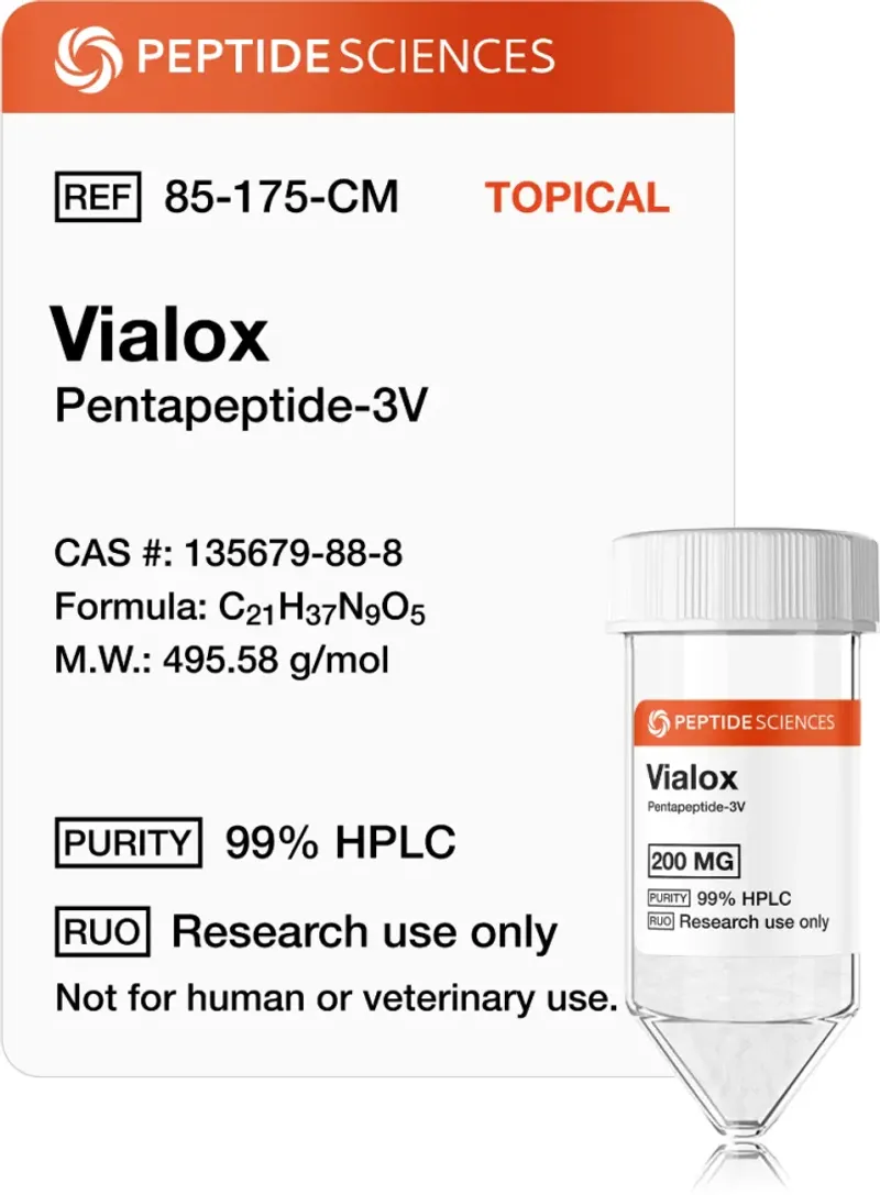  Vialox (Pentapeptídeo-3V) 200mg (Tópico)